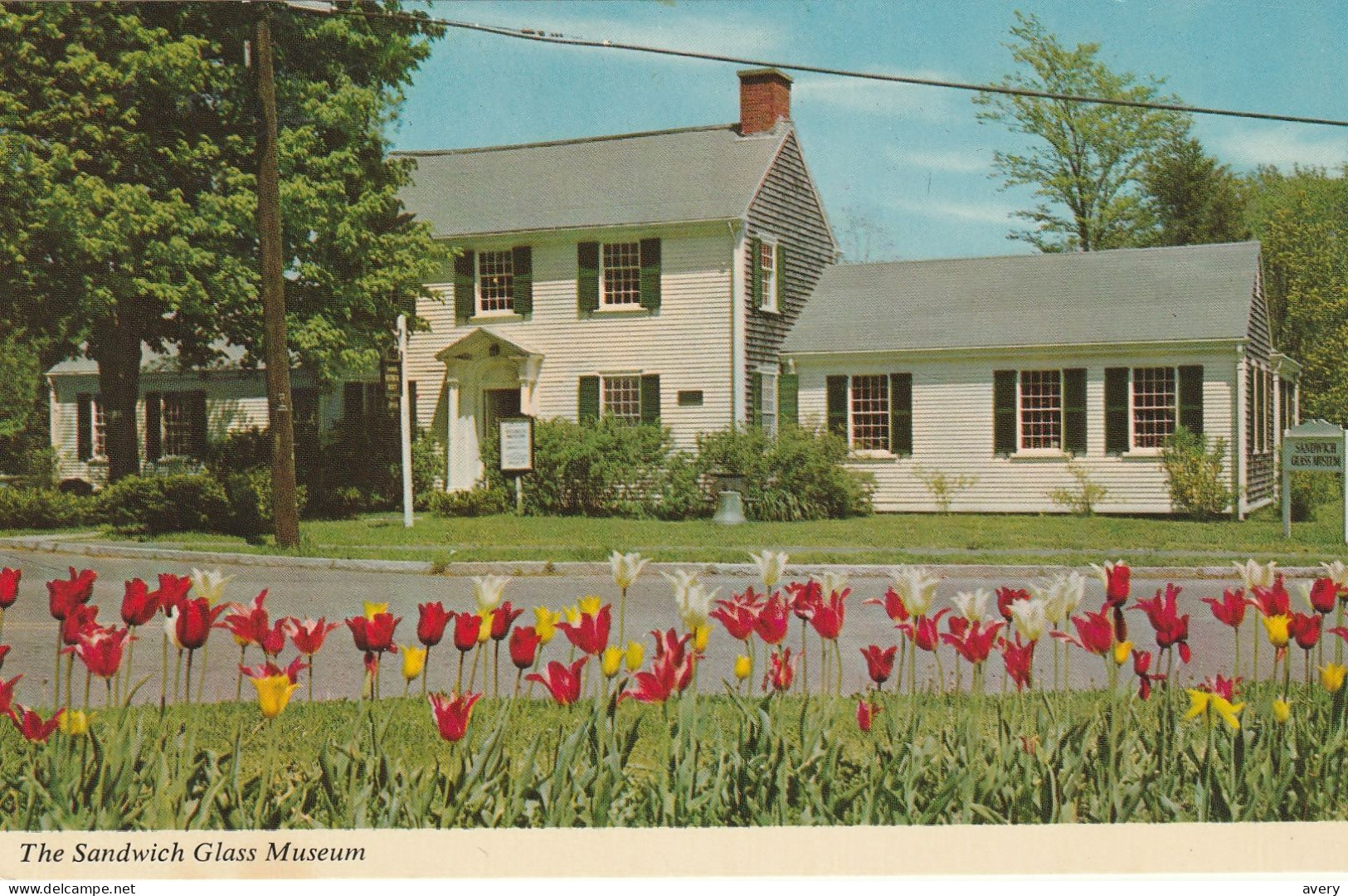 The Sandwich Glass Museum, Town Hall Square, Sandwich, Cape Cod, Massachusetts - Cape Cod