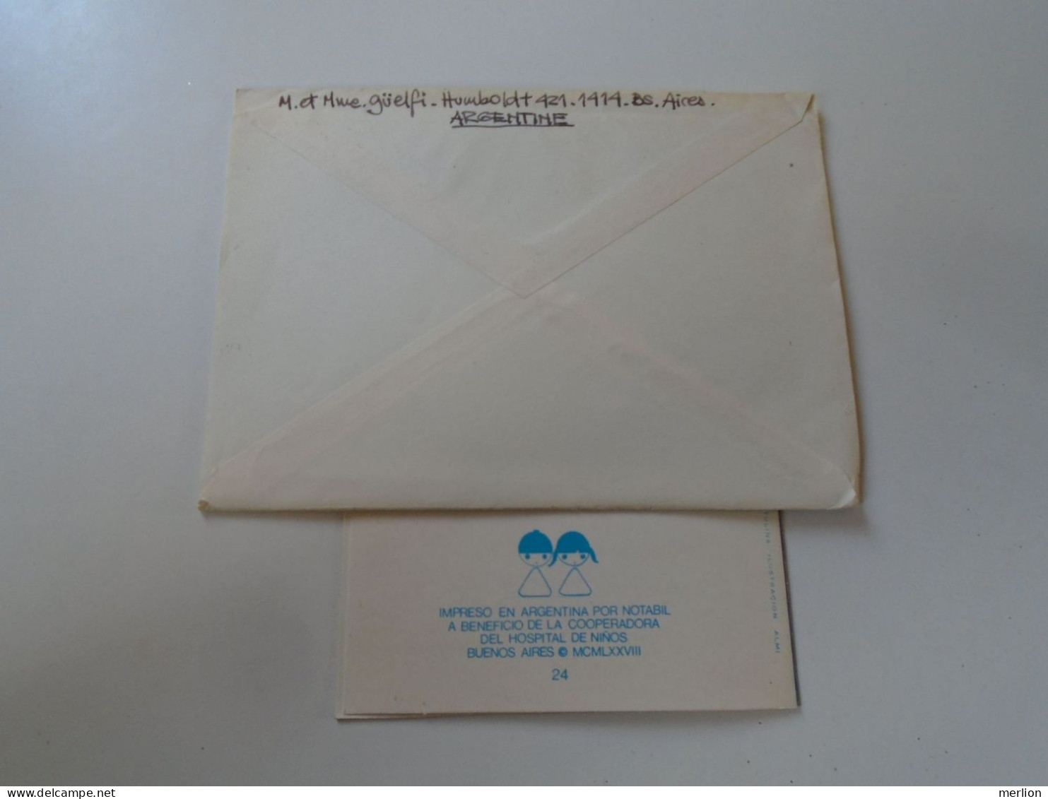 ZA454.47  ARGENTINA  -Airmail Cover  - 1978    Sent To Hungary  - Stamps Radványi - Cartas & Documentos