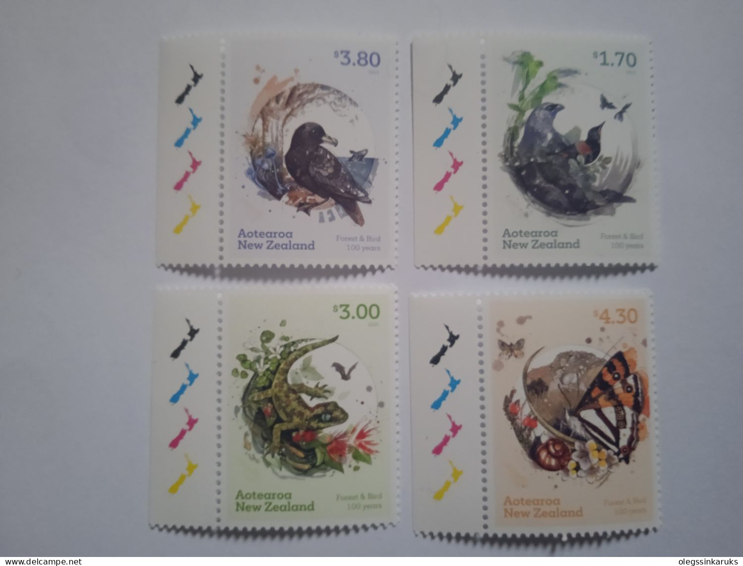 CM44 Nouvelle-Zelande 2023 ** Oiseaux Faune Forêt / New Zealand Birds Faune Forest - Unused Stamps