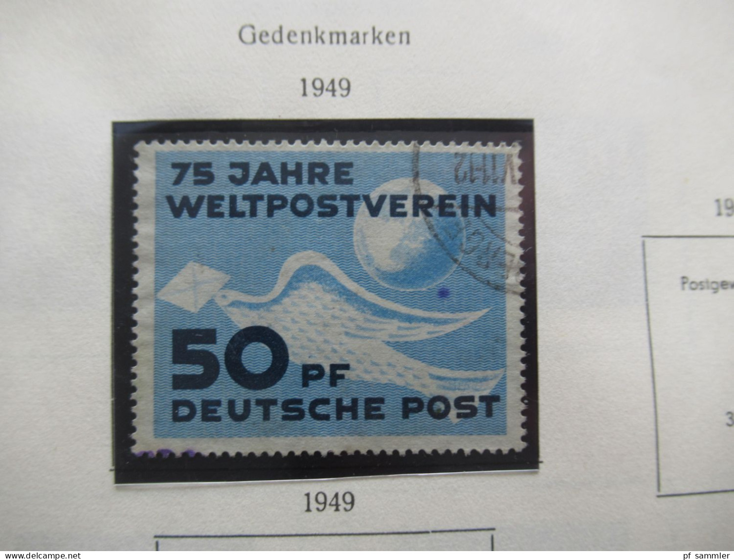 KA-BE DDR Vordruck Album 1949 - 1969 Mit Einigen Marken / Viel Material ** / * / O Ohne Spitzen / Teilsammlung!! - Colecciones (en álbumes)