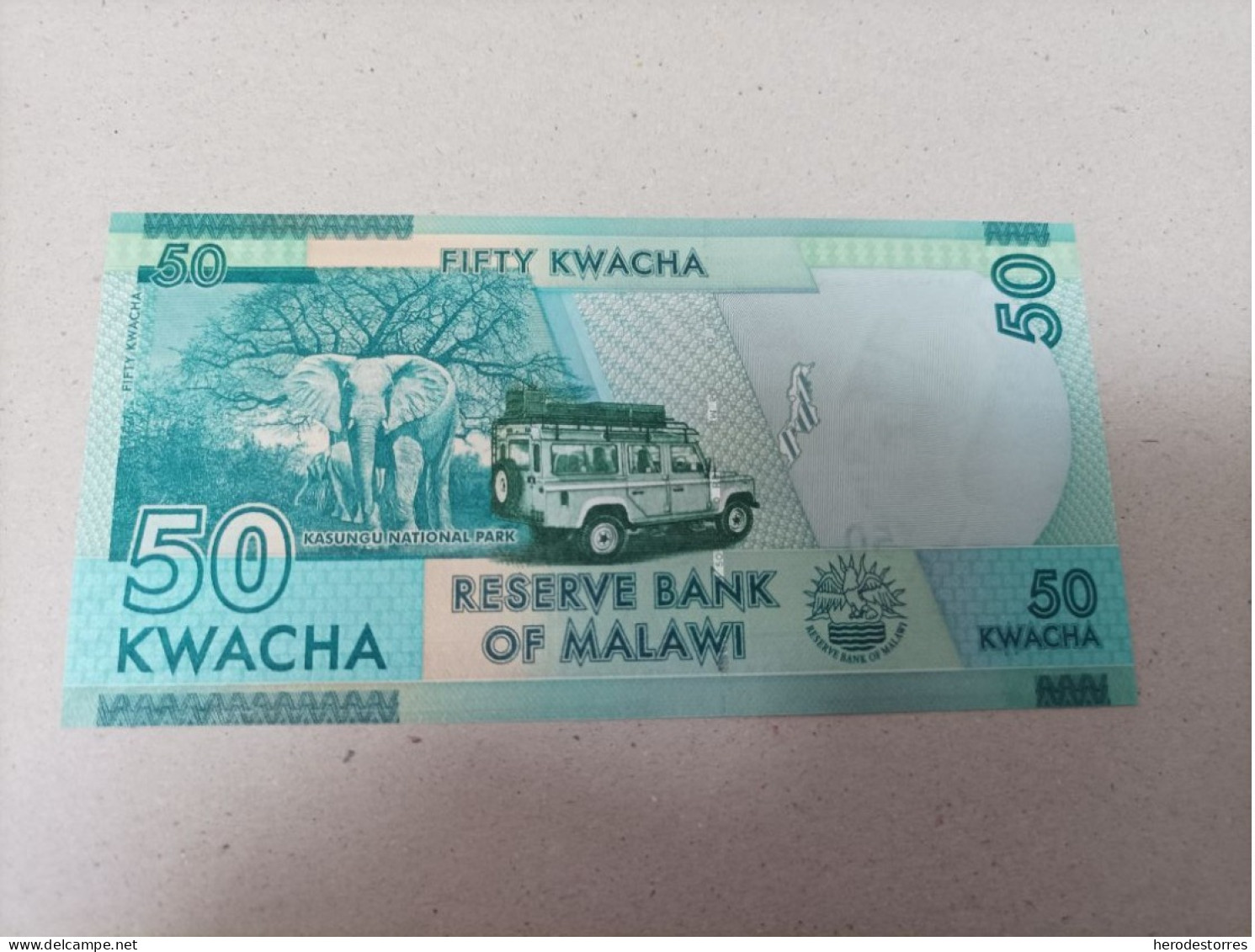 Billete De Malawi 50 Kwacha, Año 2017, UNC - Malawi