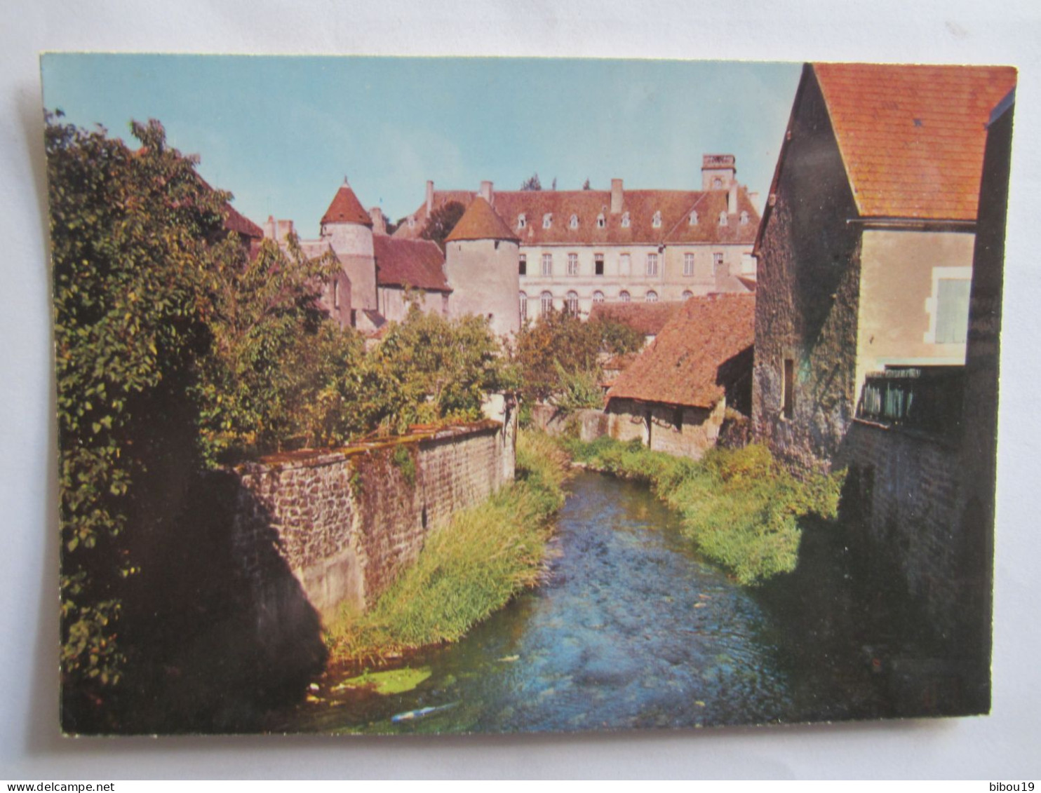 CPA CORBIGNY LES BORDS DE L ANGUISON ET L ANCIENNE ABBAYE - Bazoches