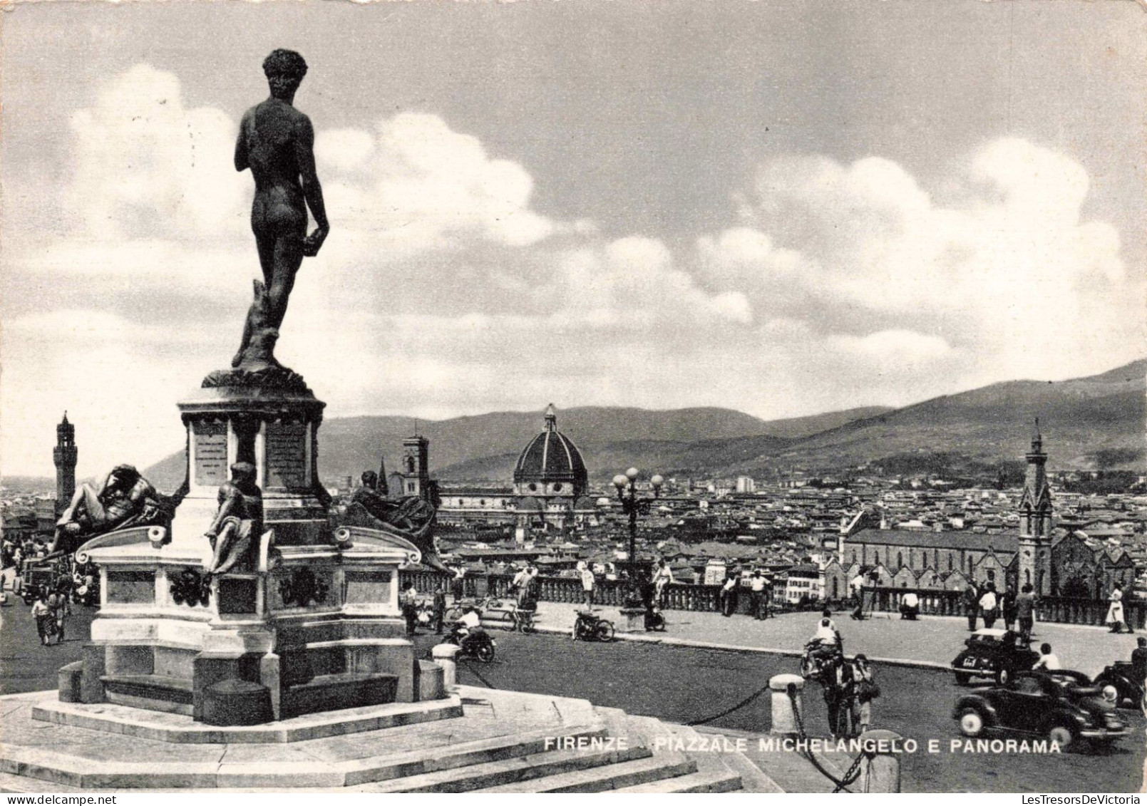 ITALIE - Firenze -  Piazzale Michelangelo Et Panorama - Carte Postale Ancienne - Firenze (Florence)