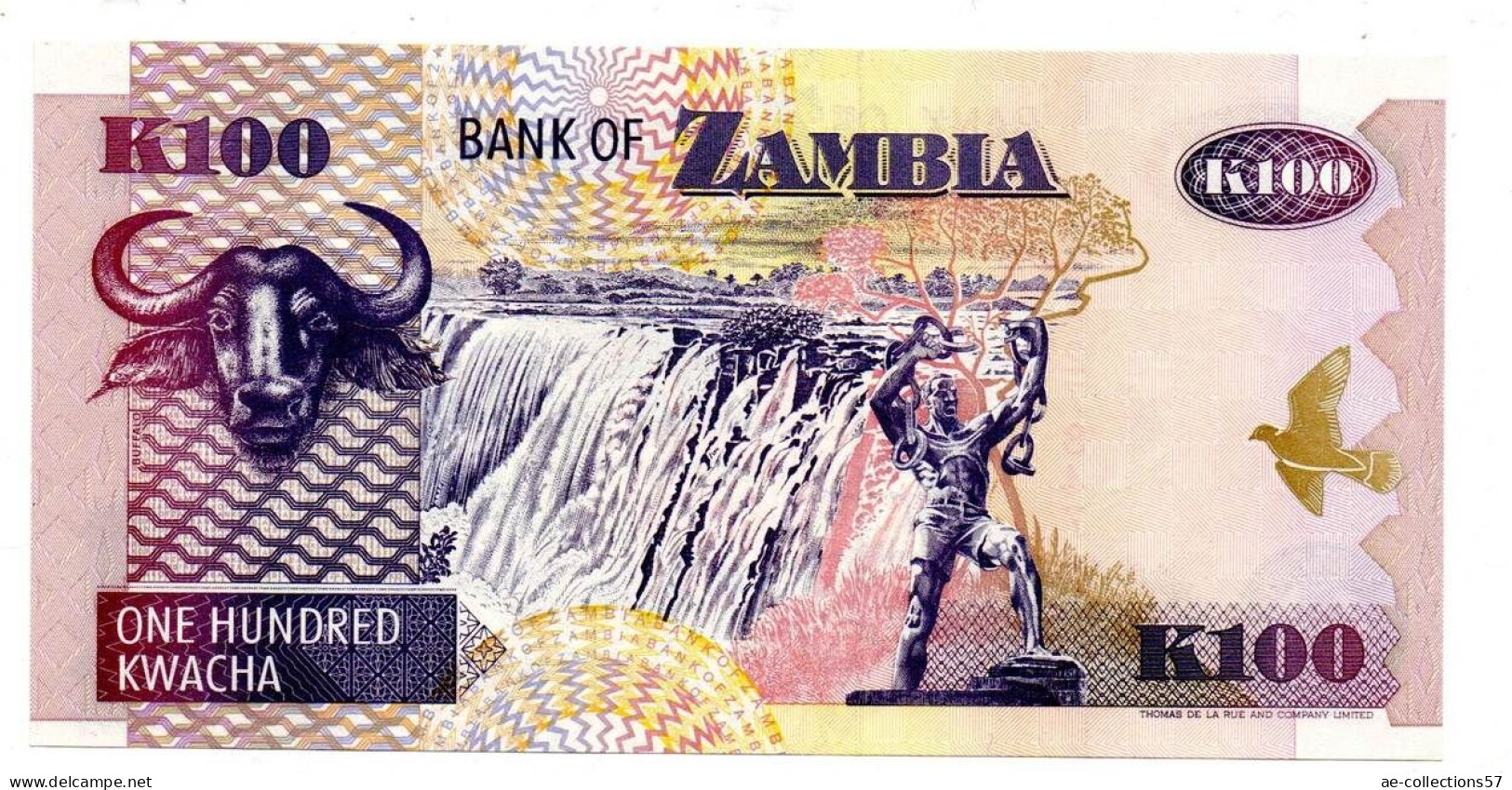 MA 4197  / Zambie - Zambia 100 Kwacha 1992 UNC - Zambia