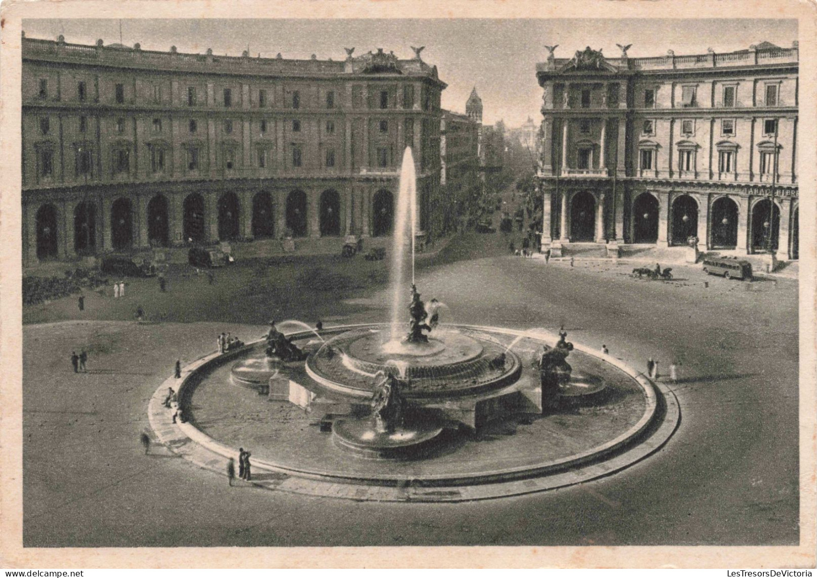 ITALIE - Roma - Piazza Dell'Esedra - Carte Postale Ancienne - Places & Squares