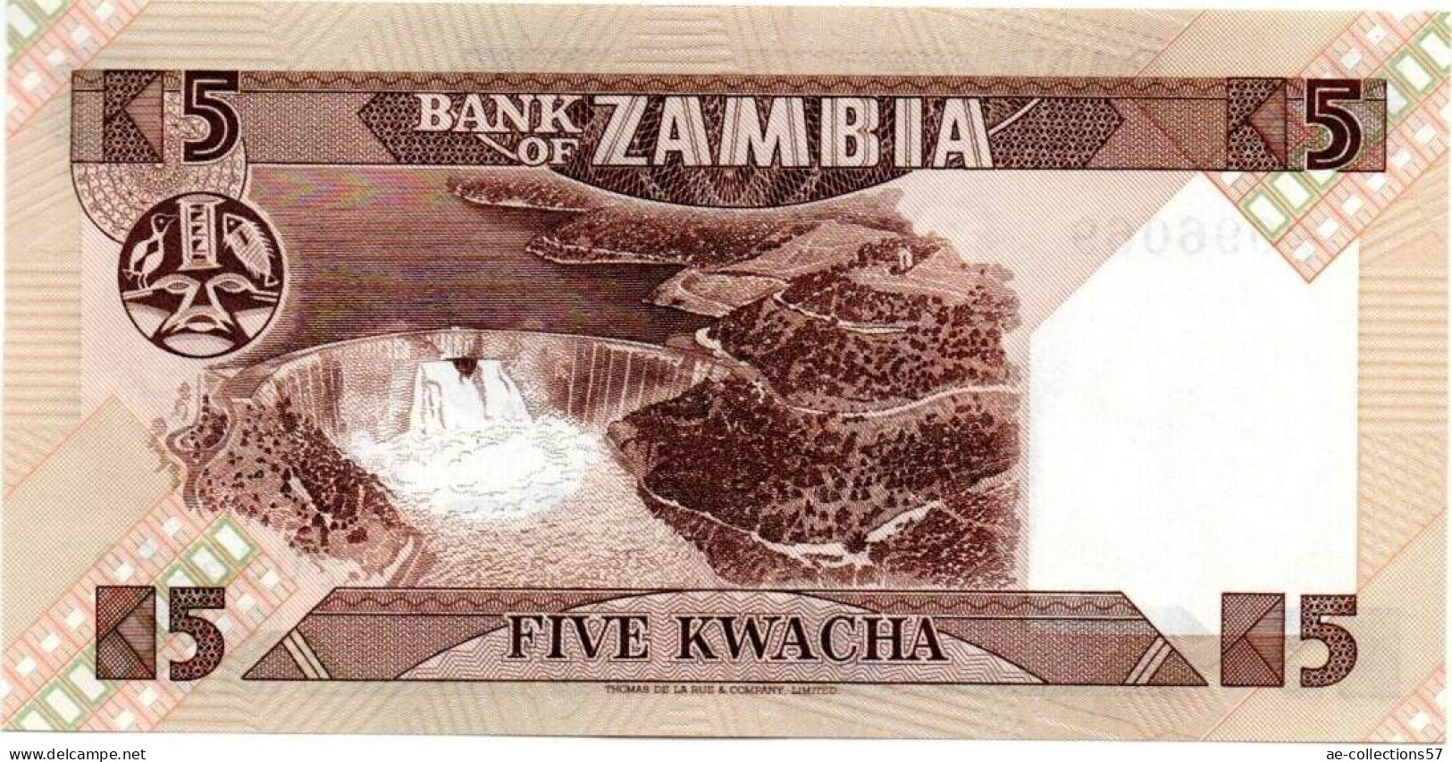 MA 16045  / Zambie 5 Kwacha SPL - Zambia