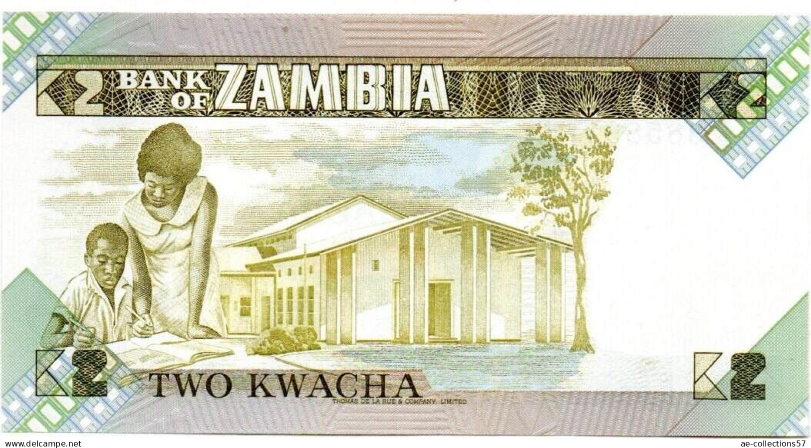 MA 14949  / Zambie 2 Kwacha UNC - Sambia
