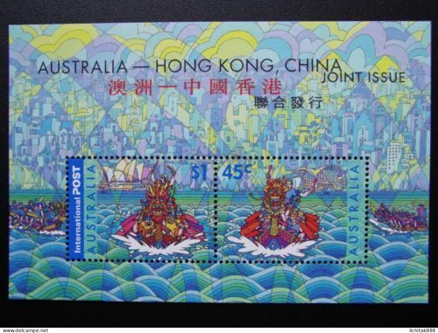 Australia 2001 Dragon Boat Races Stamps MS MNH - Fogli Completi