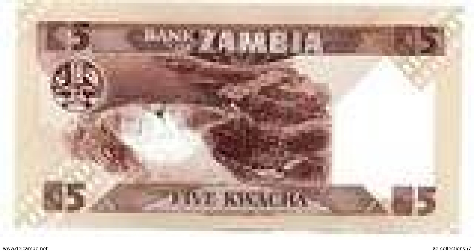 MA 25240  / Zambie 5 Kwacha UNC - Sambia