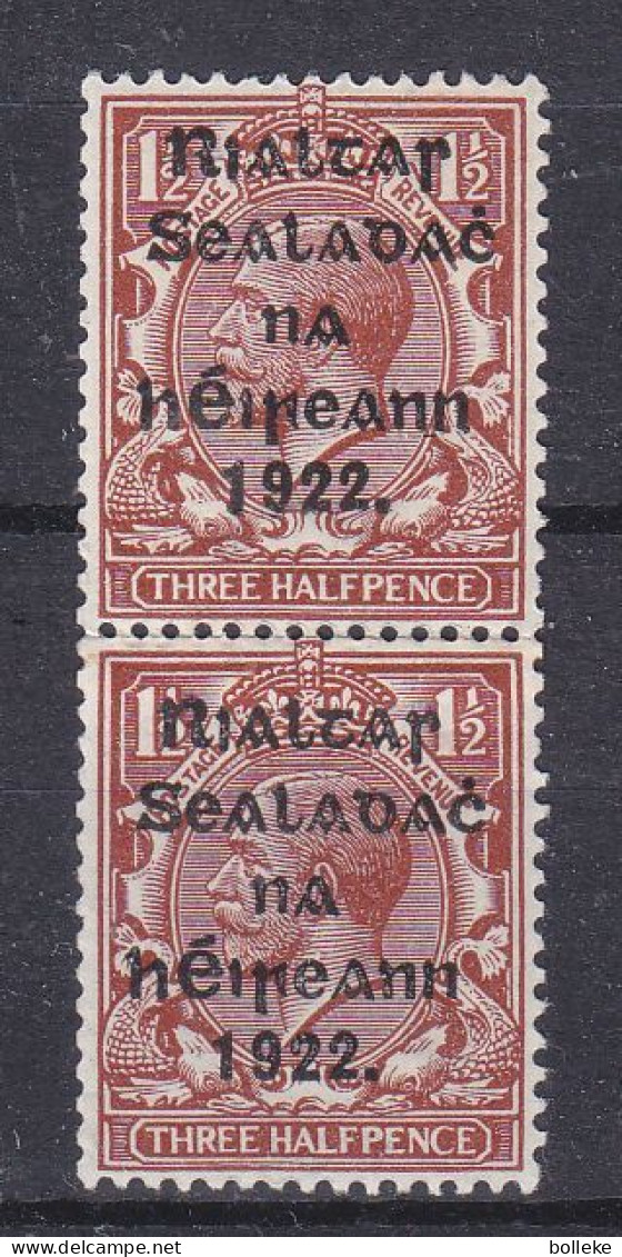 Irlande - Yvert 22 ** / * - Timbres Rouleaux - Avec Raccord - - Unused Stamps