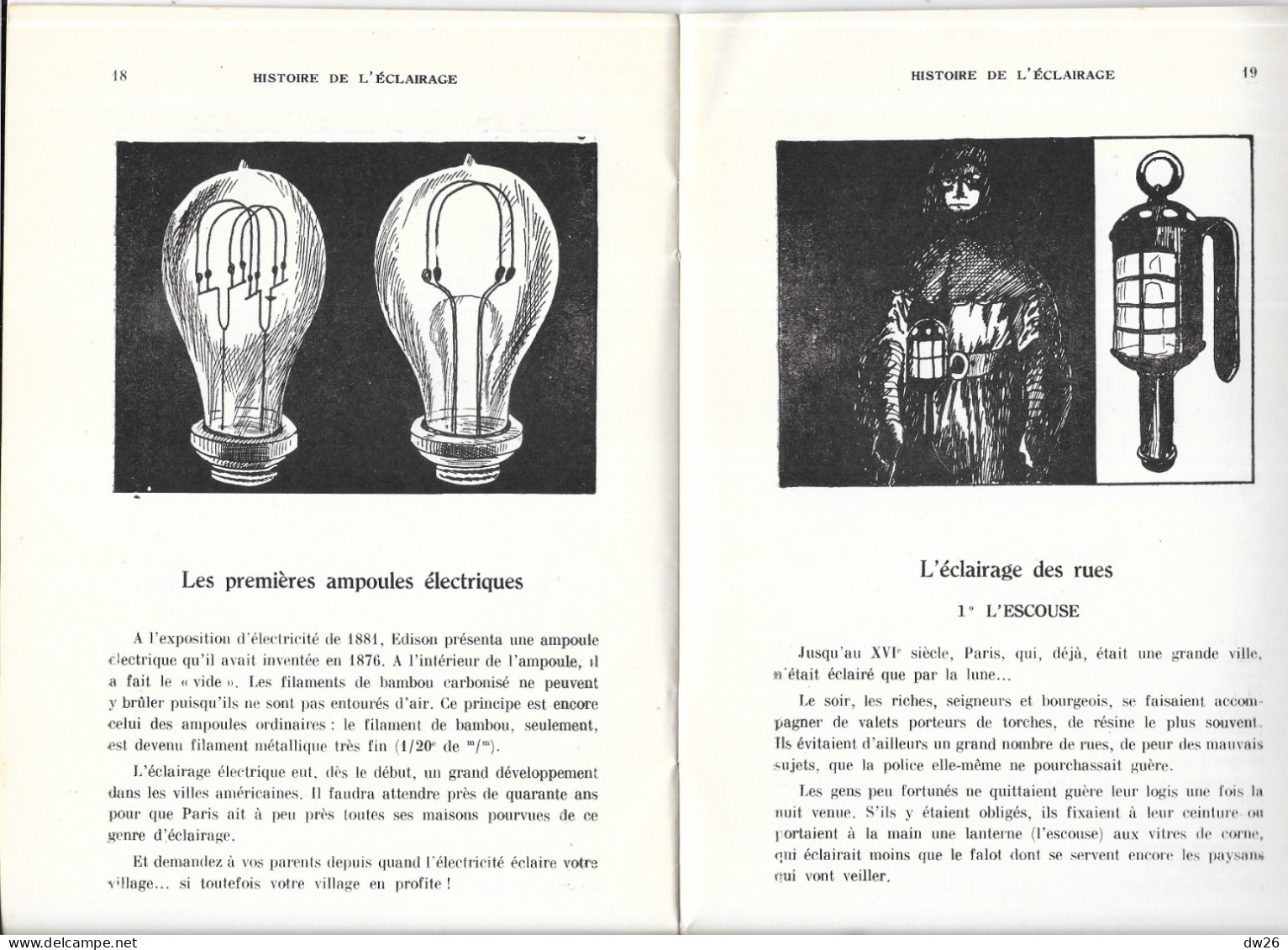 Bibliothèque De Travail N° 35, Mars 1946: Histoire De L'Eclairage (A. Carlier) L'Imprimerie à L'Ecole, Cannes - 6-12 Ans