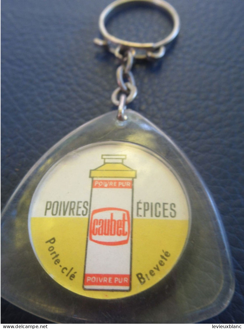 Porte-Clé Publicitaire Ancien /Condiments/"CAUBET Poivre Pur/Epices St HUBERT /Vers 1960-1970     POC681 - Key-rings