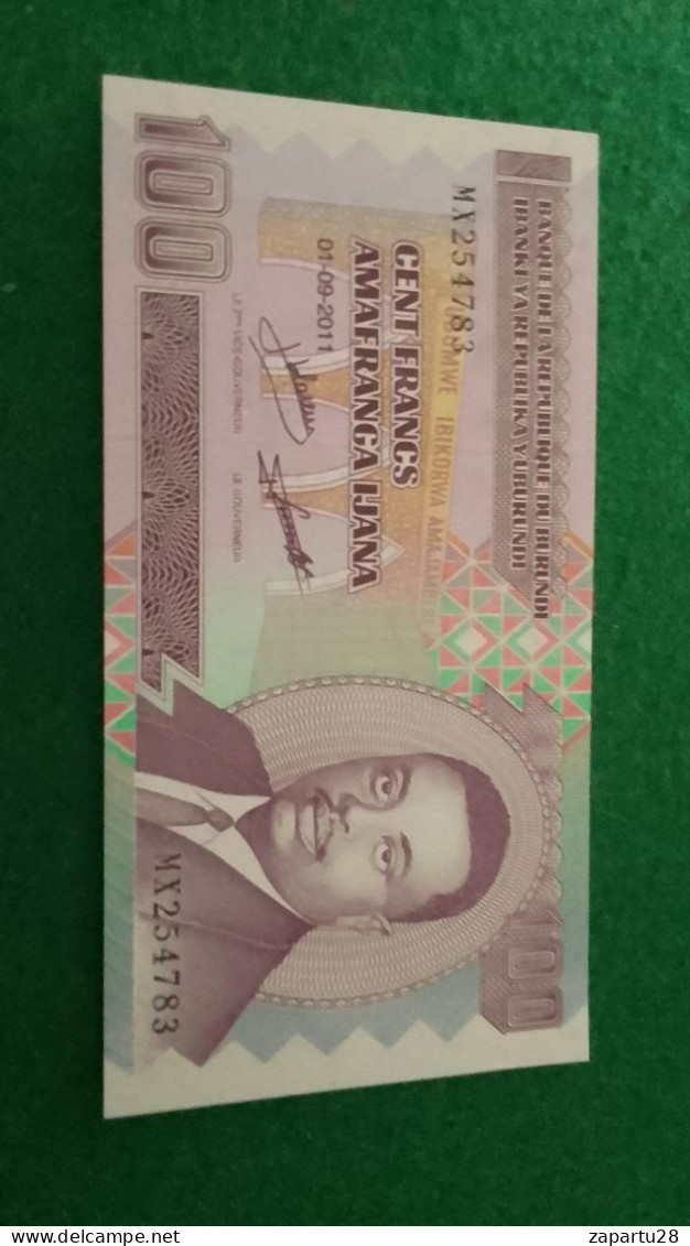 BURUNDİ-     100       FRANK UNC - Burundi