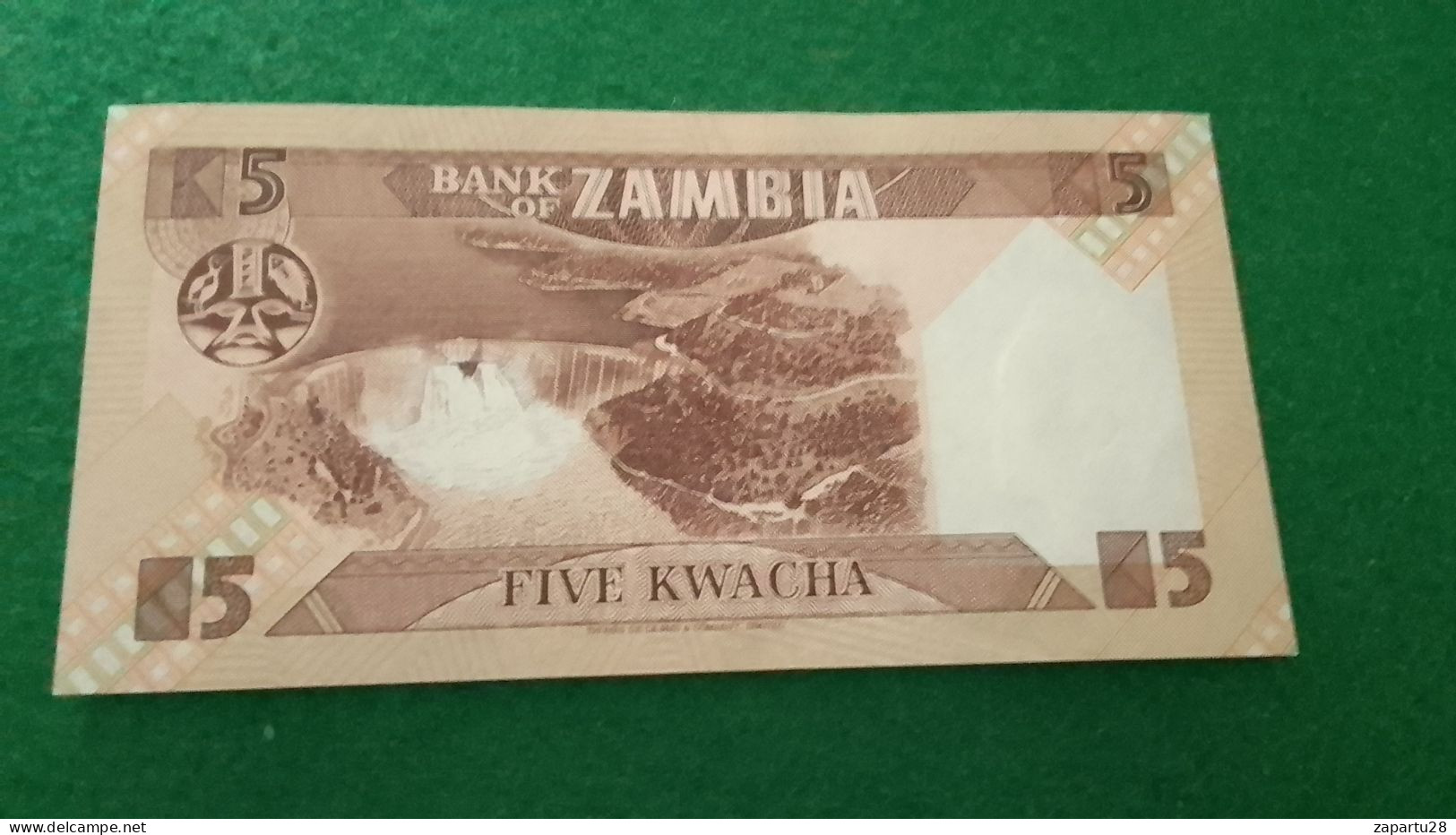 ZAMBİYA-     5     KWACHA        UNC - Zambie