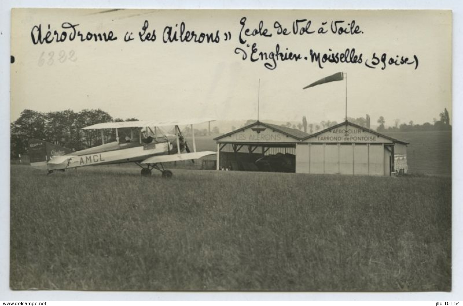 Moisselles - Aérodrome Les Ailerons école De Vol à Voile D'Enghien-Moisselles - Moisselles