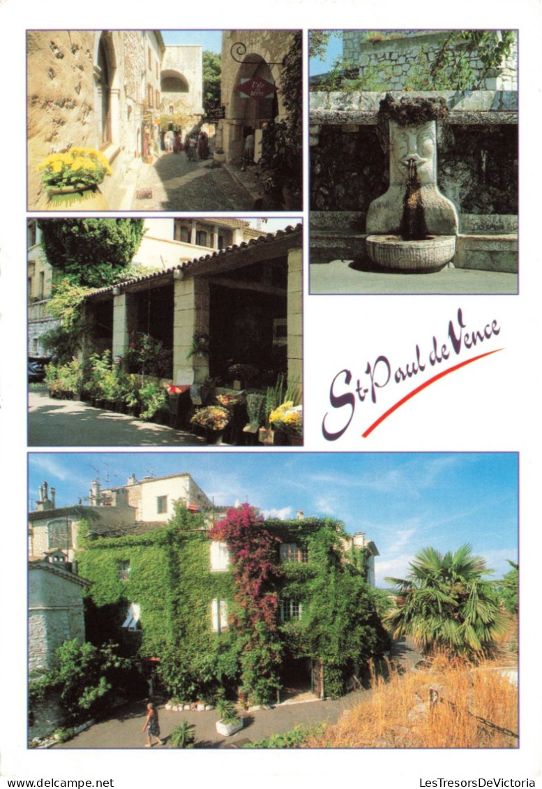 FRANCE - Les Sites De La Côte D'Azur - St Paul De Vence - Colorisé - Carte Postale Ancienne - Saint-Paul