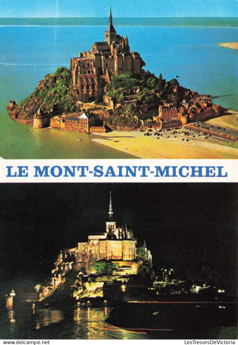 FRANCE - Le Mont Saint Michel - Vu Du Cile Par Alain Perceval - Colorisé - Carte Postale Ancienne - Le Mont Saint Michel