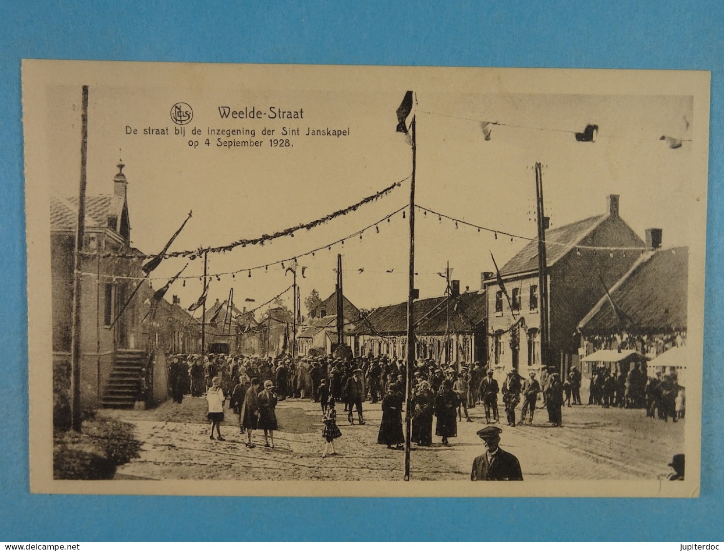 Weelde-Straat De Straat Bij De Inzegening Janskapel Op 4 September 1928 - Ravels