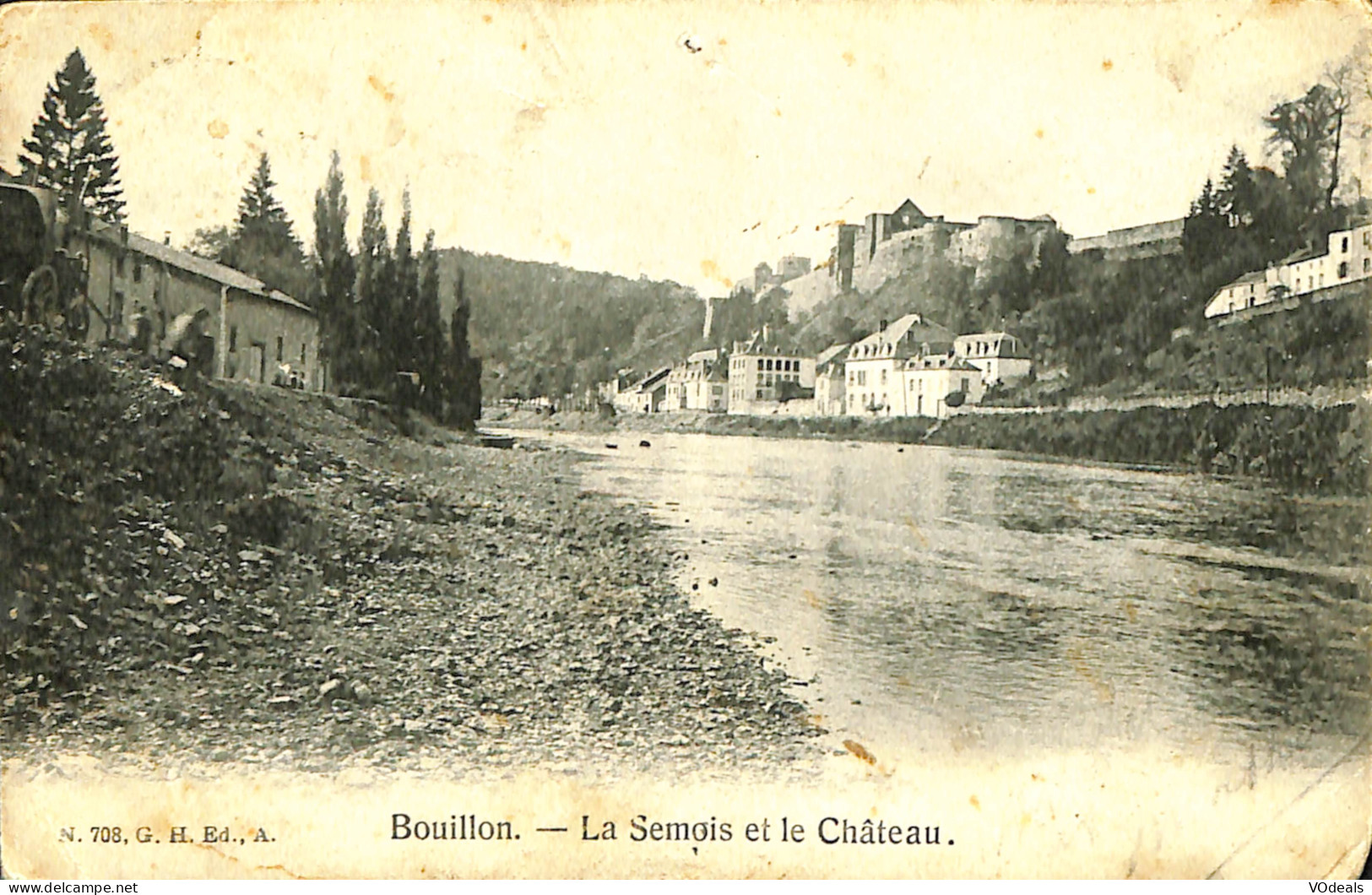 Belgique - Luxembourg - Bouillon - La Semois Et Le Château - Bouillon