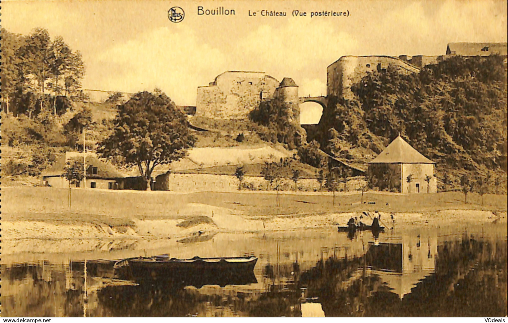 Belgique - Luxembourg - Bouillon - Le Château (Vue Postérieure) - Bouillon