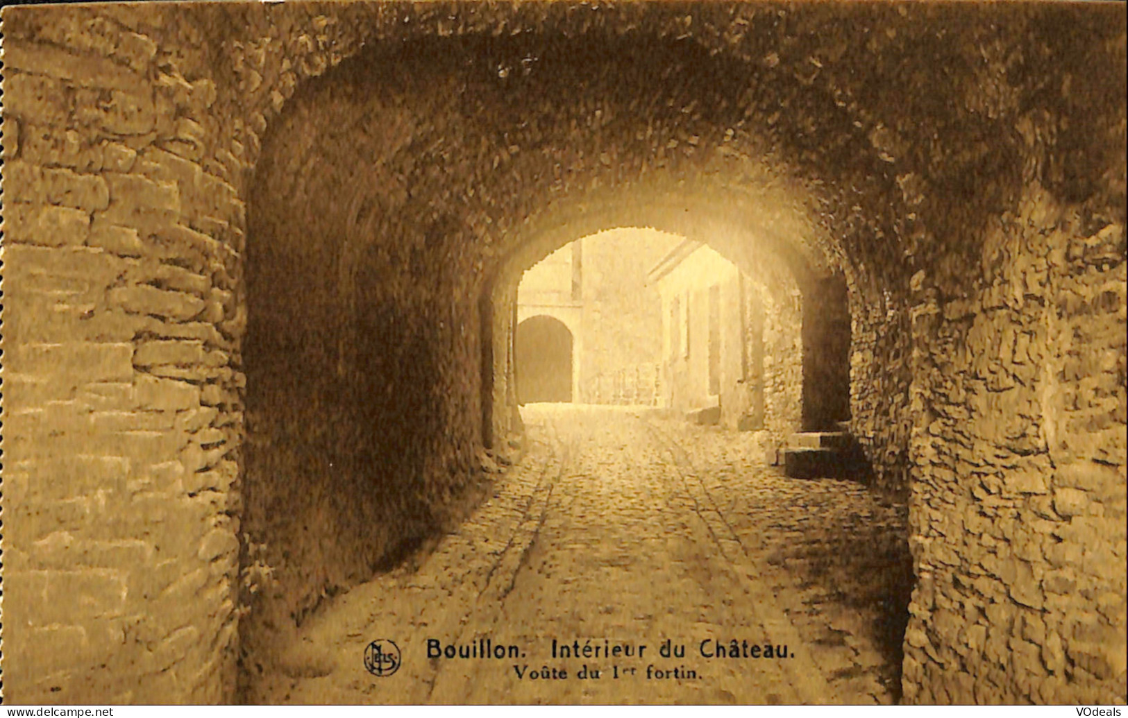 Belgique - Luxembourg - Bouillon - Intérieur Du Château - Voûte Du 1er Fortin - Bouillon