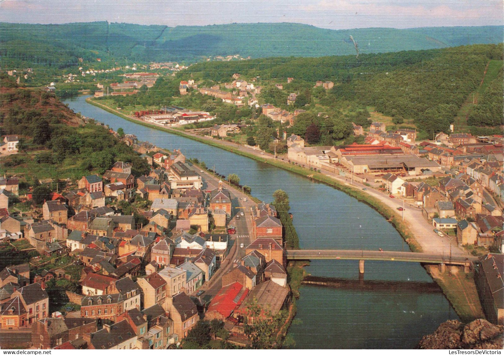 FRANCE - Bogny Sur MEUSE - Vue Générale - Colorisé - Carte Postale Ancienne - Other & Unclassified