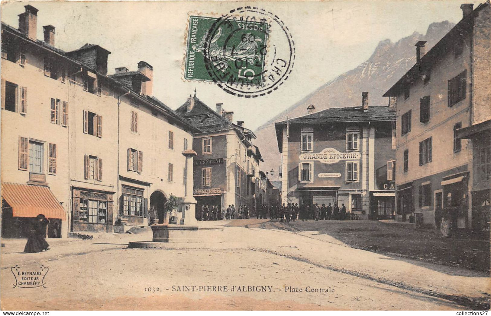 73-SAINT-PIERRE-D'ALBIGNY- PLACE CENTRALE - Saint Pierre D'Albigny