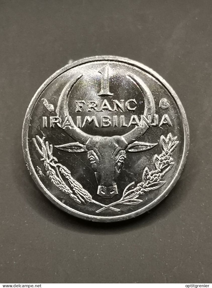 1 FRANC MADAGASCAR 2002 TETE DE ZEBU - Madagascar