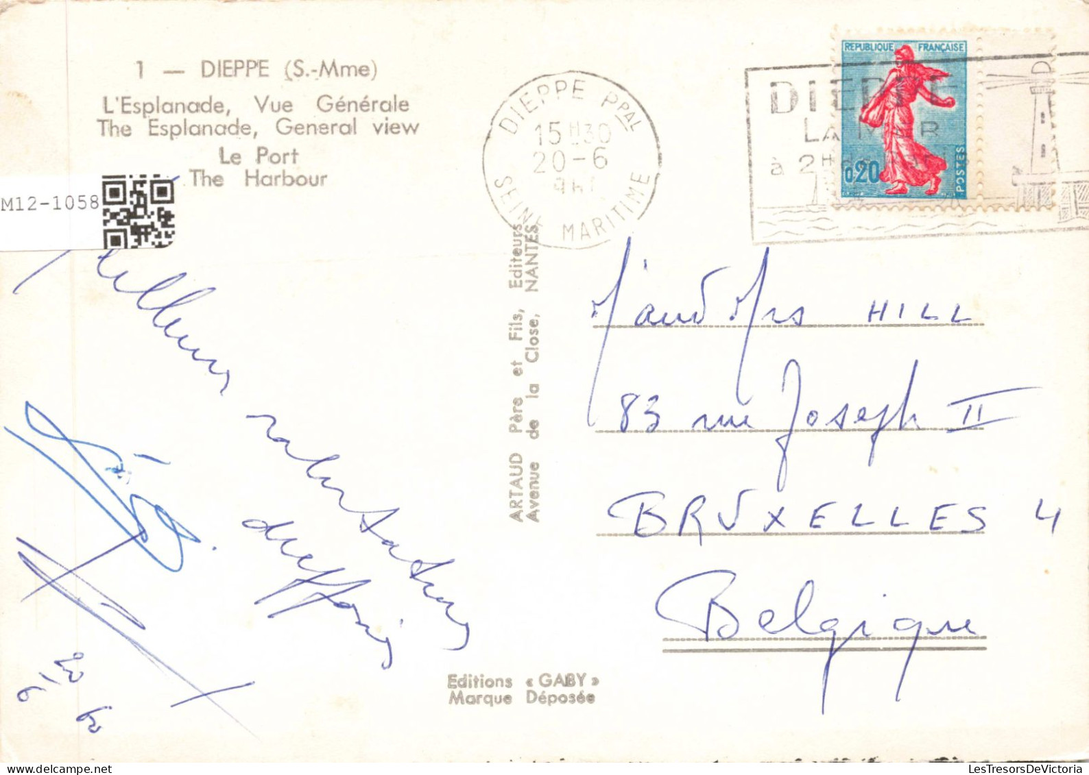 FRANCE - Dieppe - Vue Panoramiques - Carte Postale Ancienne - Dieppe