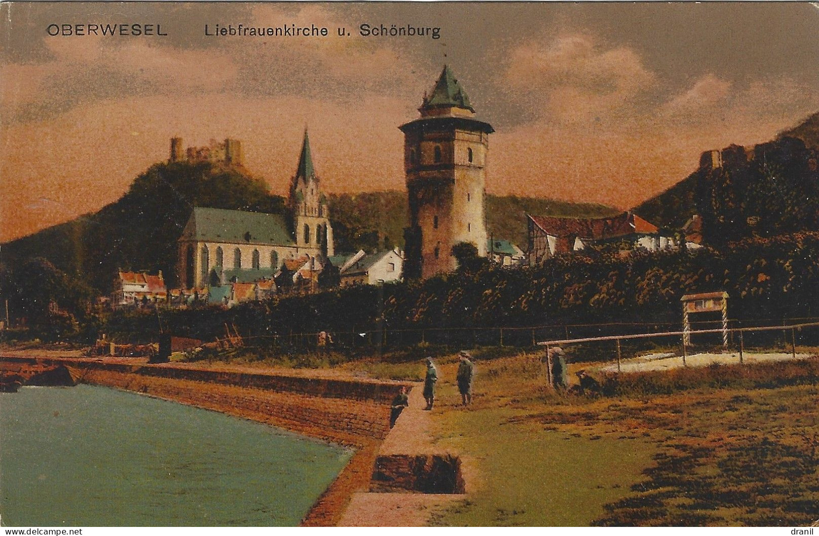 ALLEMAGNE - OBERWESEL - Liebfrauenkirche U. Schönburg - Oberwesel