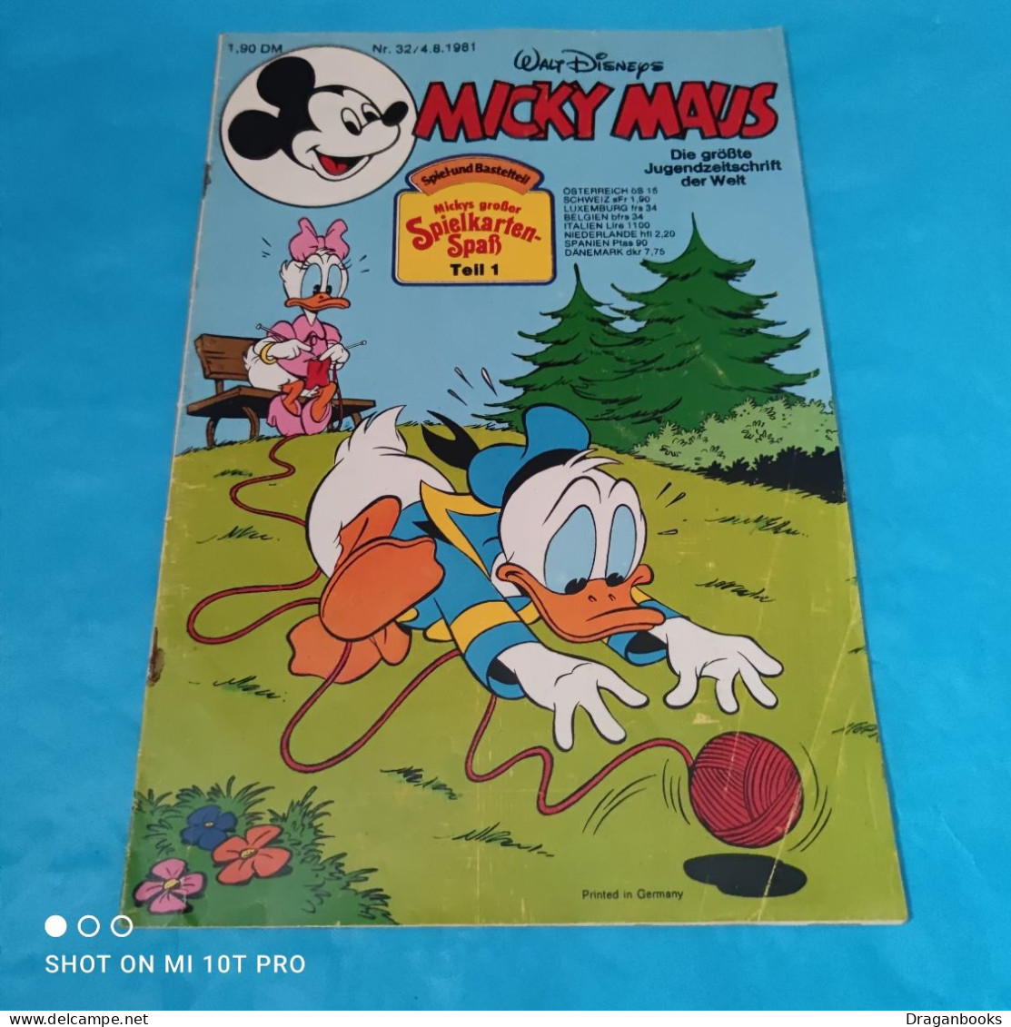 Micky Maus Nr. 32 - 4.8.1981 - Walt Disney