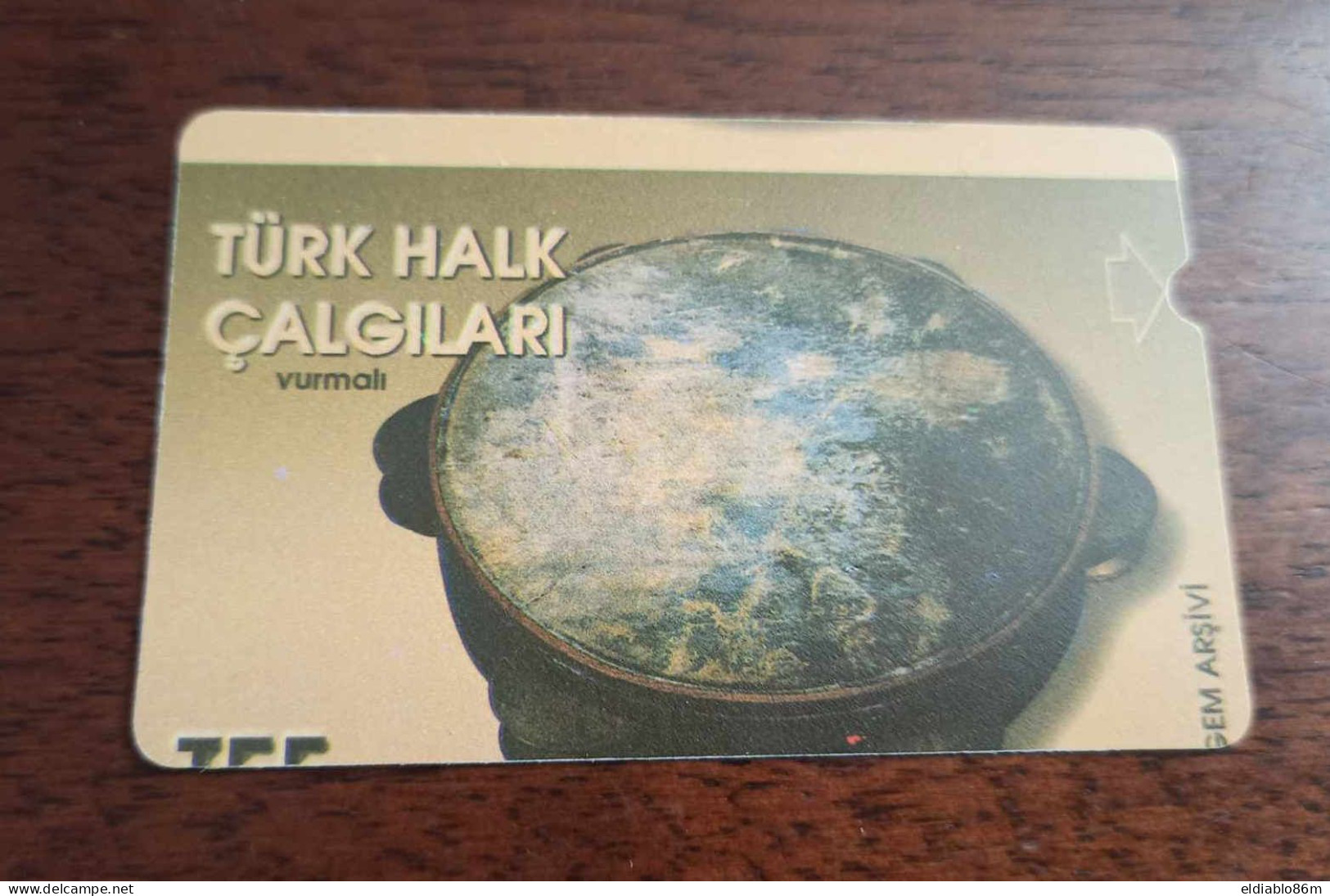 TURKEY - ALCATEL - N-138B - TEF - MAJOR ERROR UPSIDE DOWN PRINT + SHIFT PRINTING - NOTCH ON TOP - Türkei