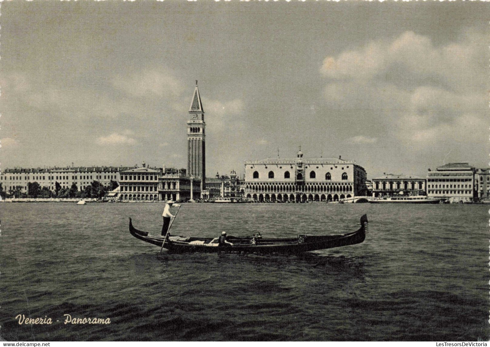 ITALIE - Venezia - Panorama - Gondoles - Carte Postale Ancienne - Venezia (Venedig)