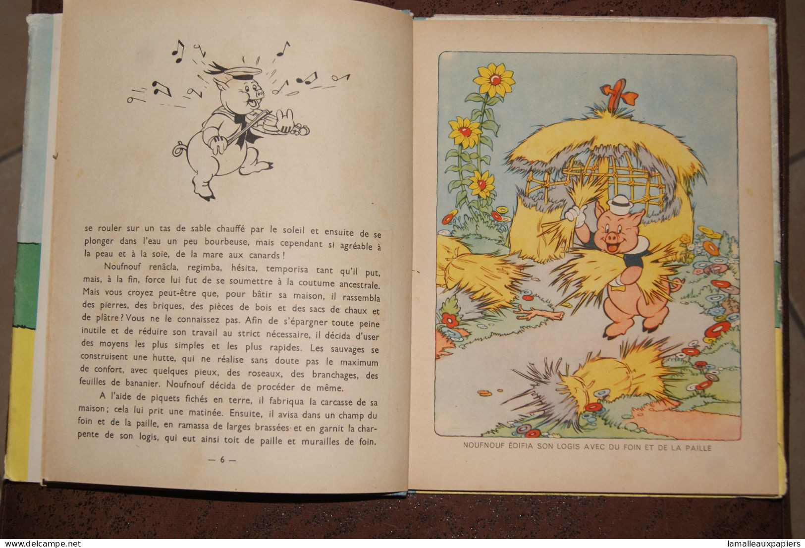 Les 3 Petits Cochons (Edition HACHETTE) 1934 - Disney