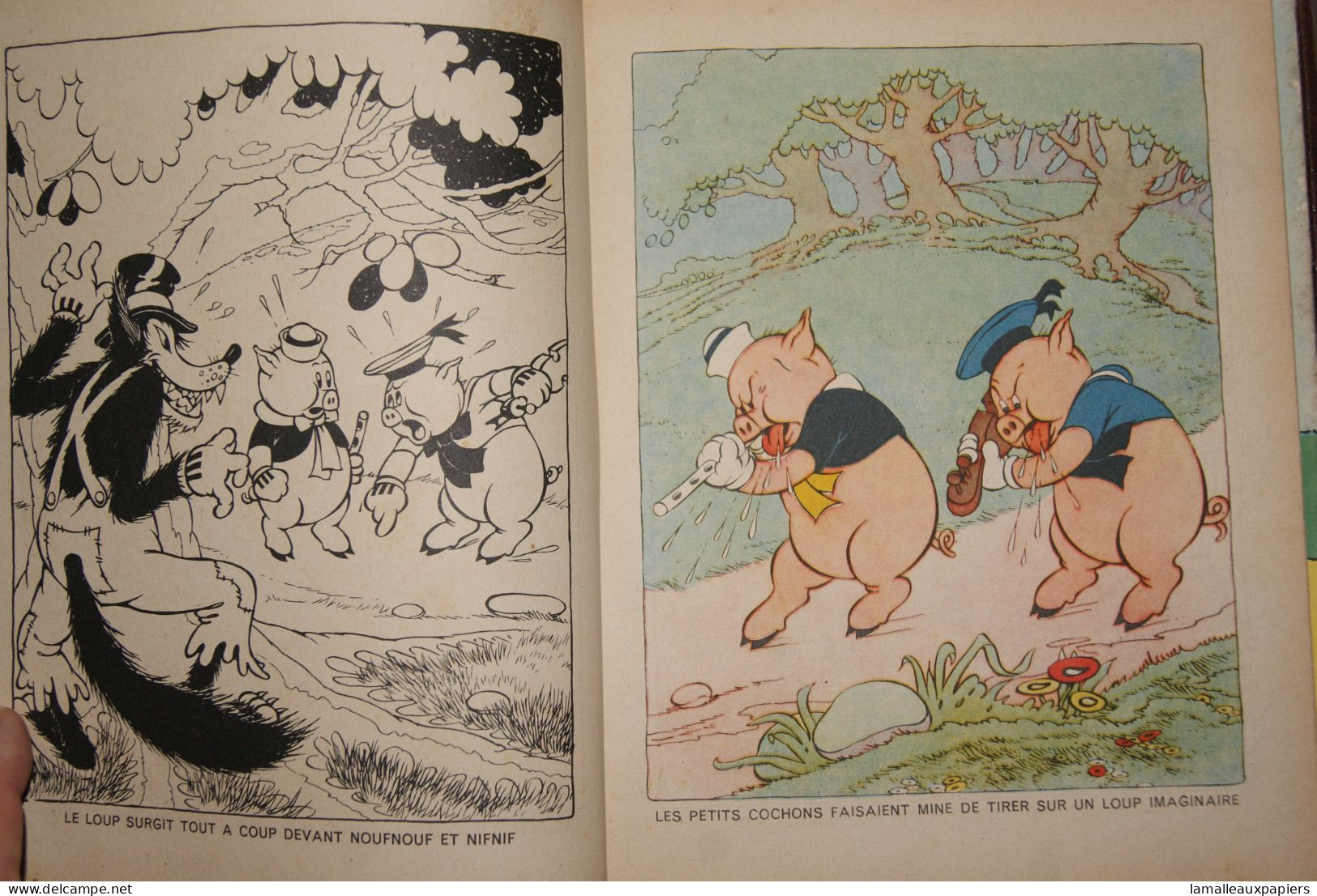 Les 3 Petits Cochons (Edition HACHETTE) 1934 - Disney