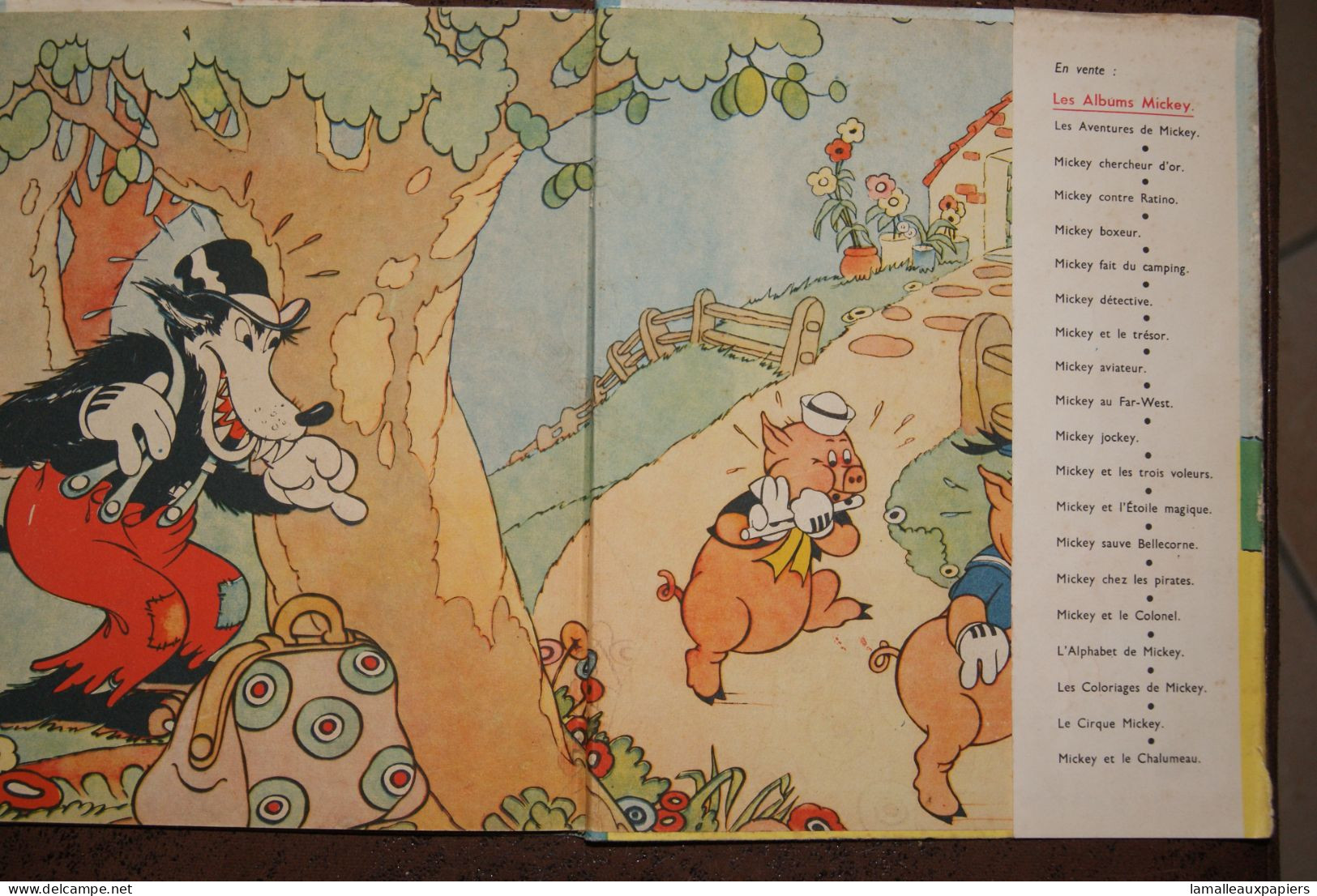 Les 3 Petits Cochons (Edition HACHETTE) 1934 - Disney