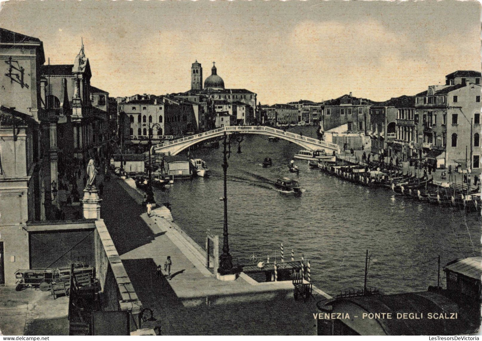 ITALIE - Venezia - Ponte Degli Scalzi - Gondoles - Carte Postale Ancienne - Venezia (Venedig)