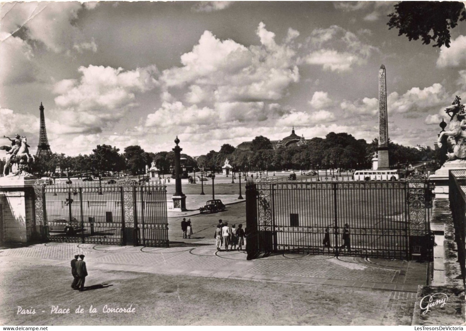 FRANCE - Paris - Place De La Concorde - Carte Postale Ancienne - Plätze