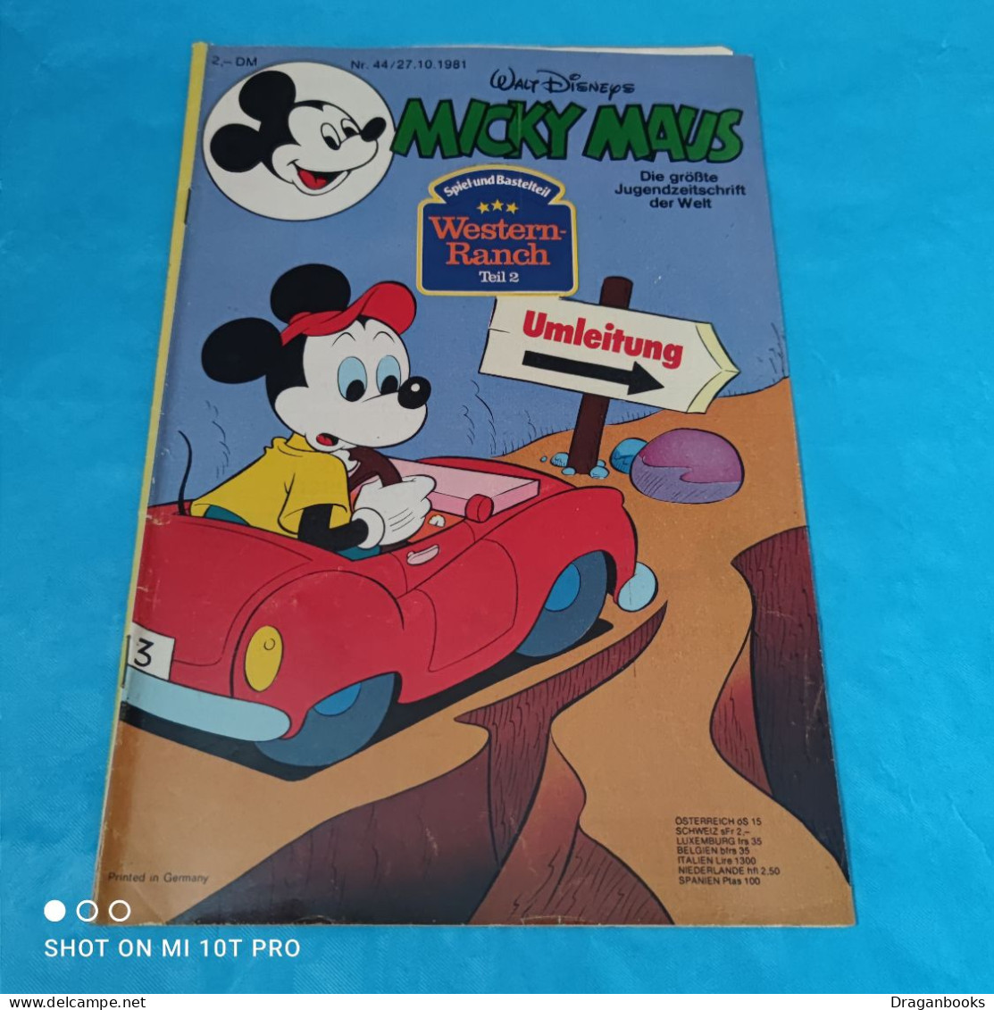 Micky Maus Nr. 44 - 27.10.1981 - Walt Disney