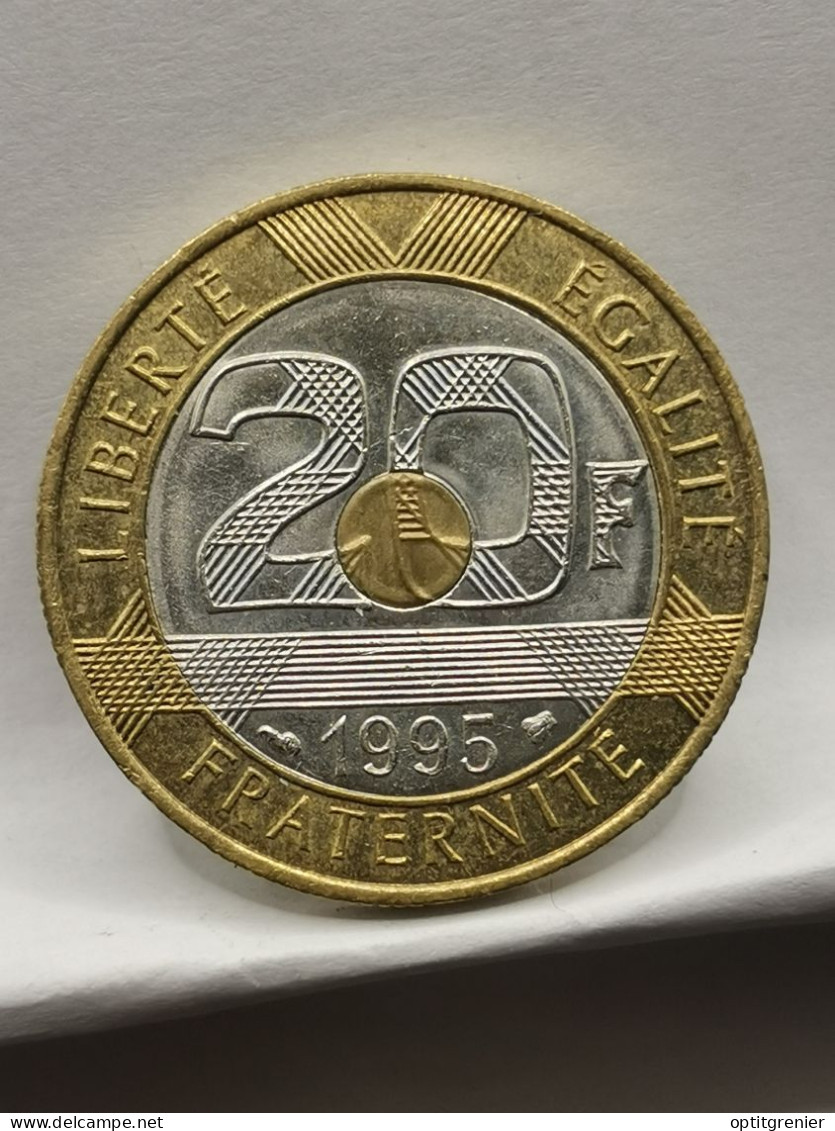 20 FRANCS 1995 MONT SAINT MICHEL FRANCE - 20 Francs
