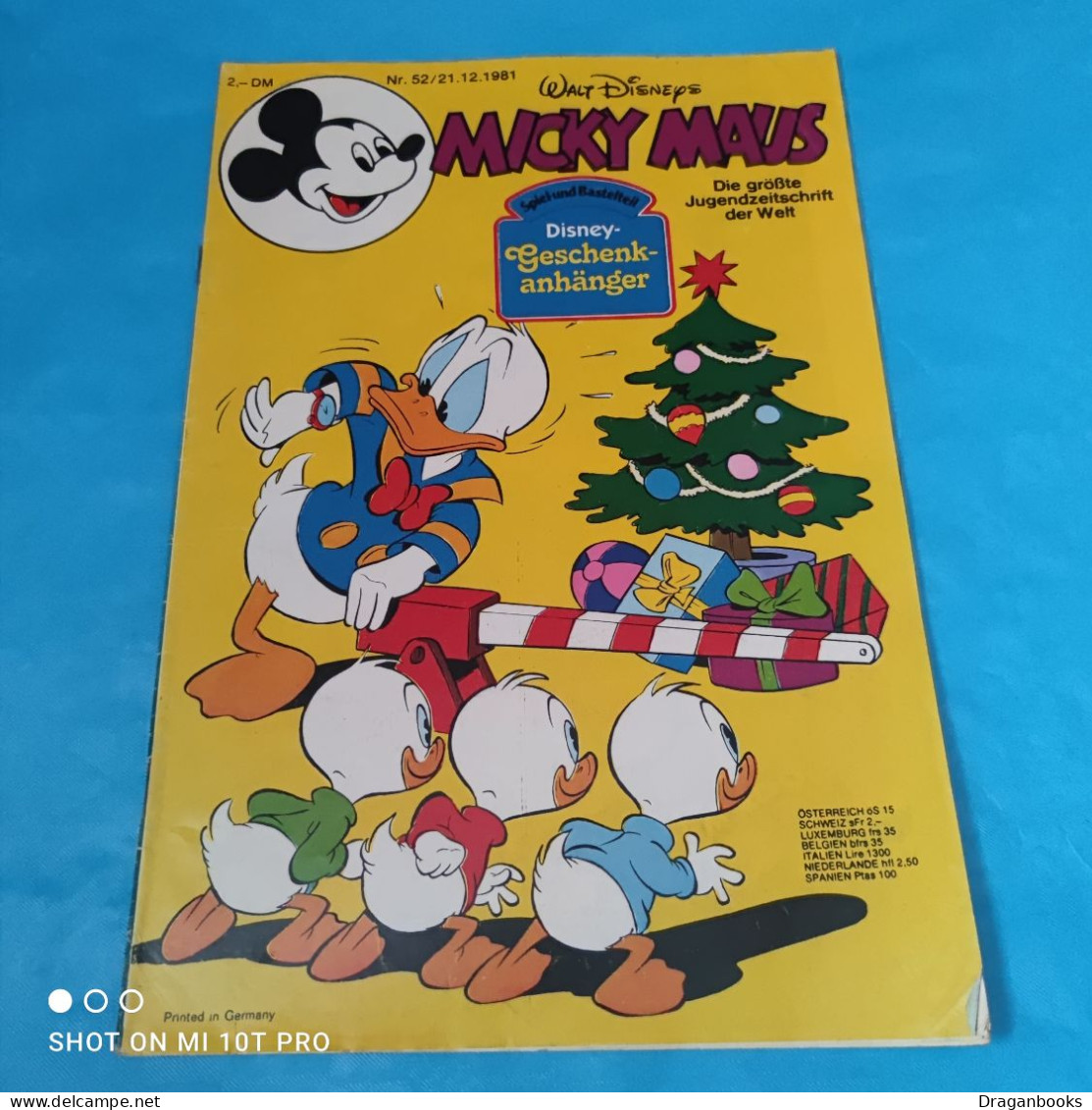 Micky Maus Nr. 52 - 21.12.1981 - Walt Disney