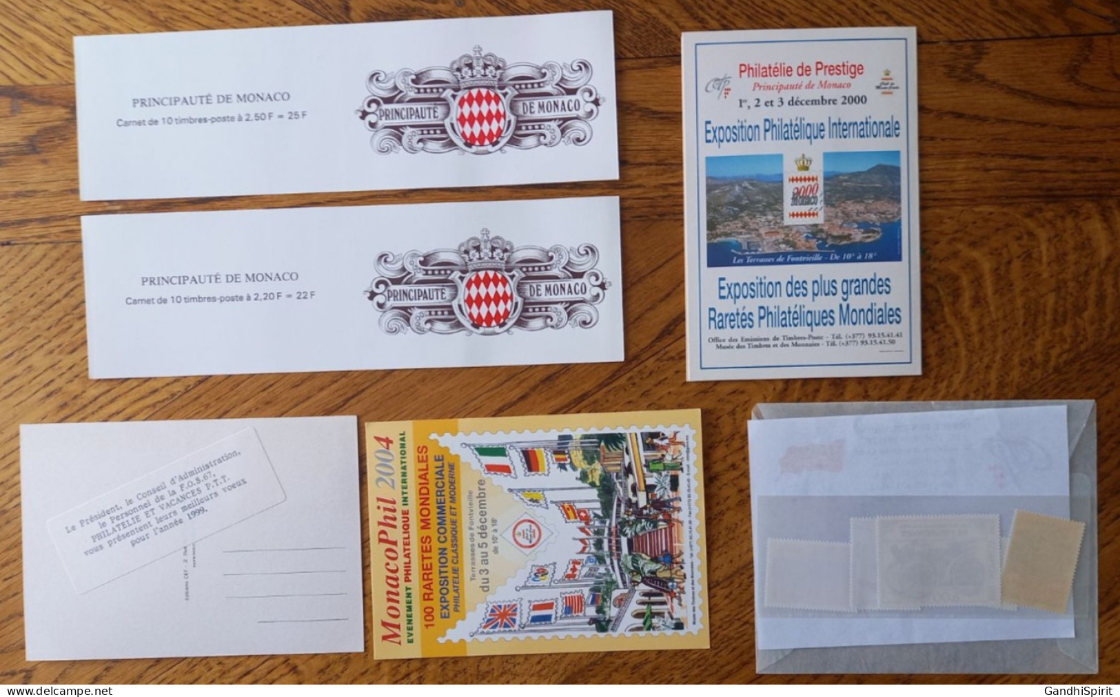 Principauté De Monaco 2 Carnets De Timbres Neufs + Documents + 1 Er Jour - Collections, Lots & Series