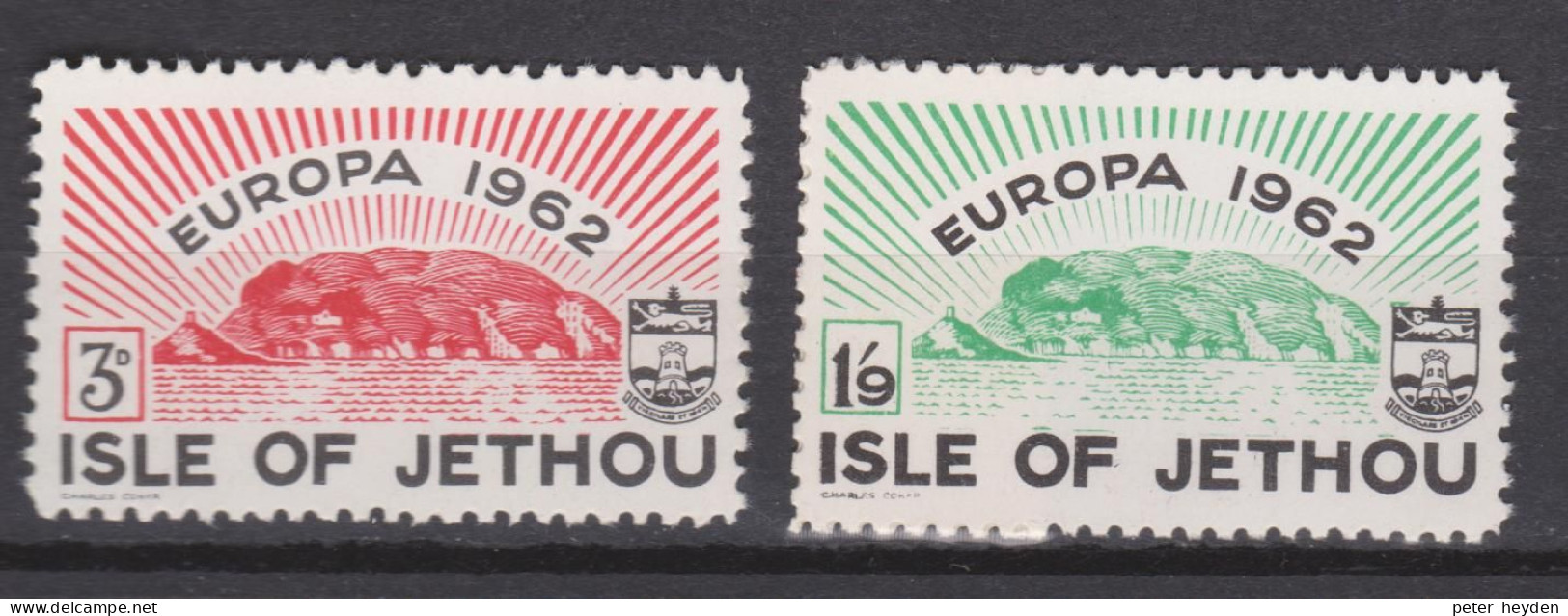 Isle Of JETHOU 1962 Europa CEPT MNH Set - 1962