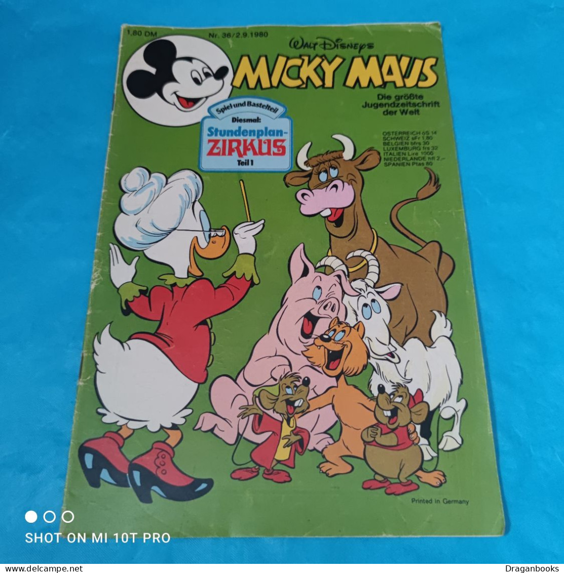 Micky Maus Nr. 36 - 2.9.1980 - Walt Disney