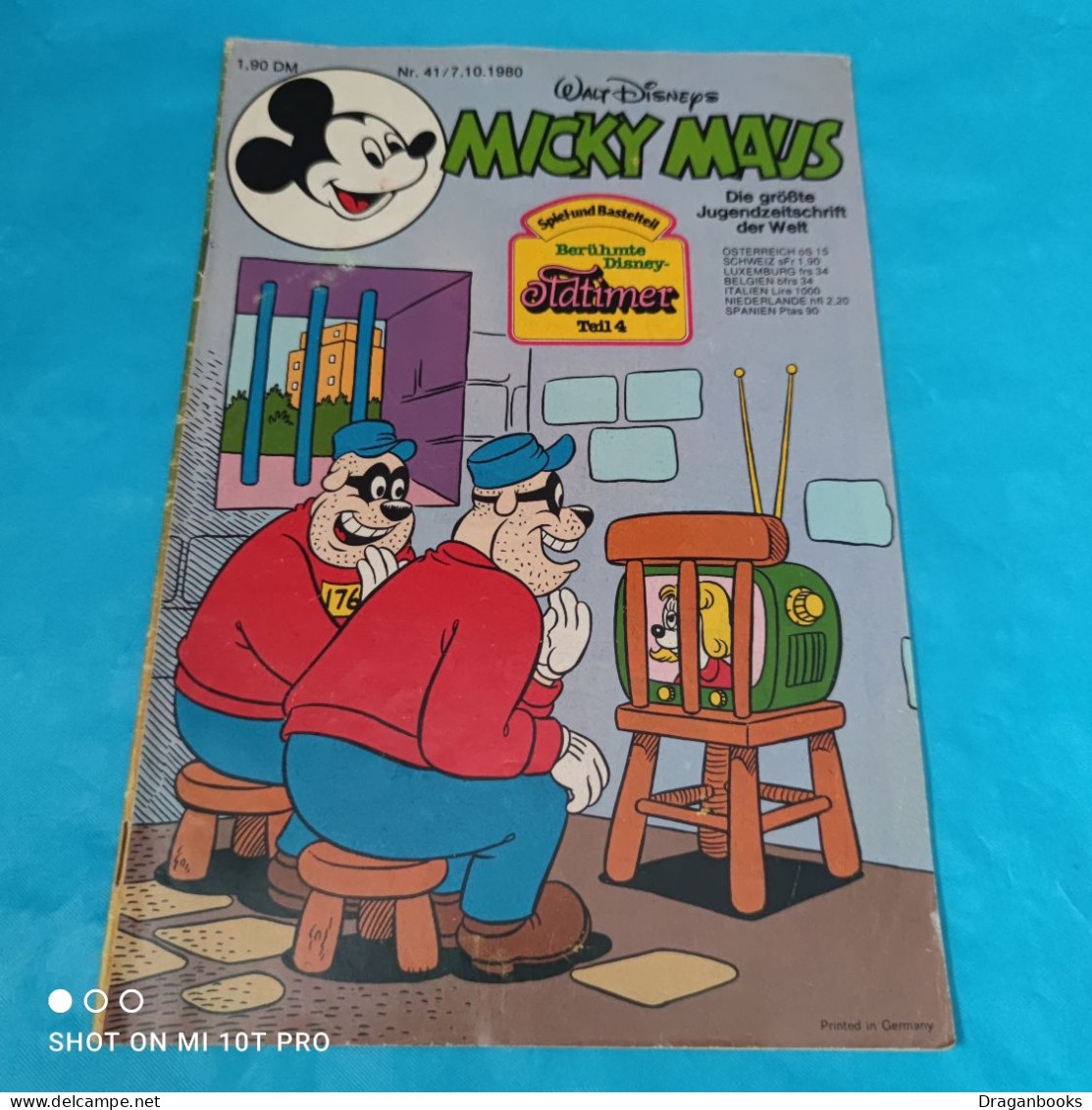 Micky Maus Nr. 41 - 7.10.1980 - Walt Disney