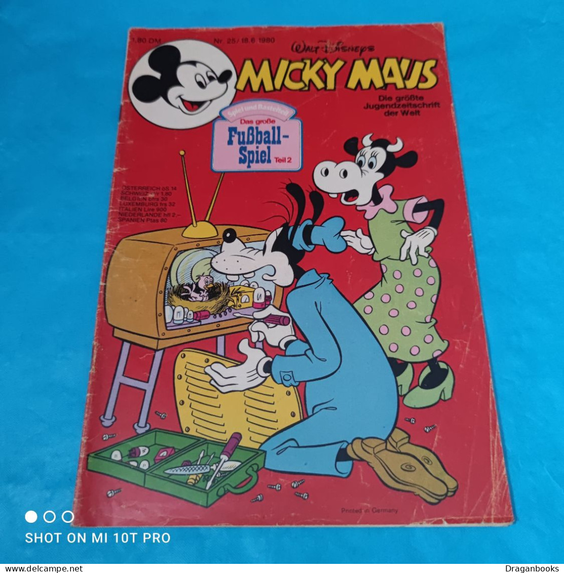 Micky Maus Nr. 25 - 18.6.1980 - Walt Disney