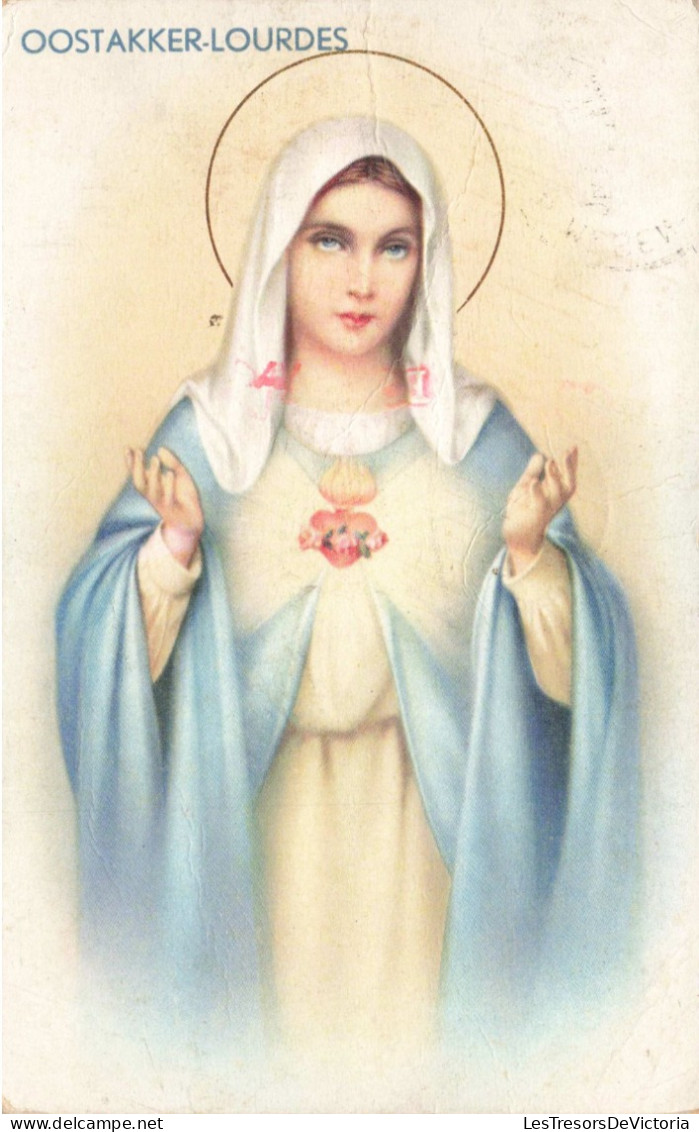 RELIGIONS ET CROYANCES - Christianisme - La Vierge Marie - Carte Postale Ancienne - Virgen Mary & Madonnas