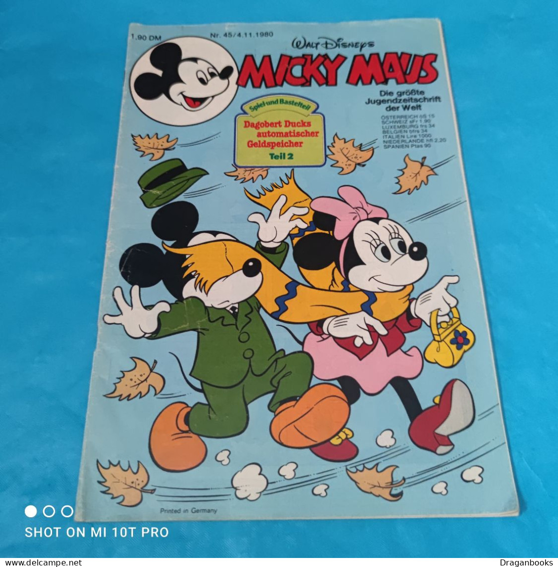 Micky Maus Nr. 45 - 4.11.1980 - Walt Disney