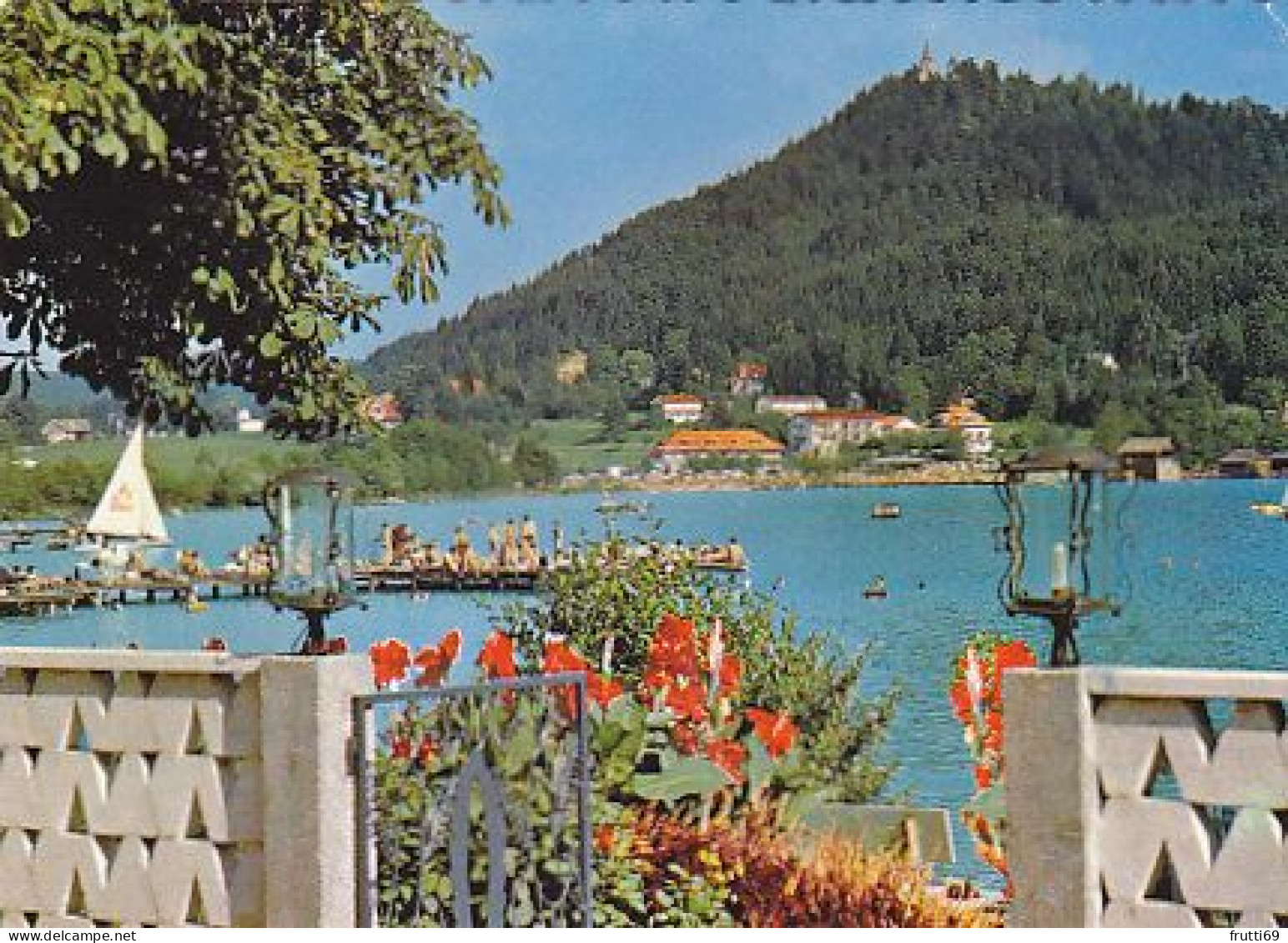 AK 169068 AUSTRIA - Klopeinersee Mit Unterburg U. Georgibergl - Klopeinersee-Orte