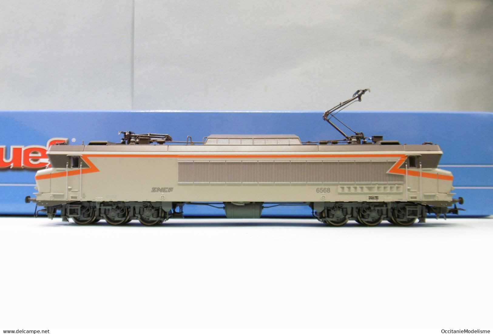 Jouef - Locomotive ELECTRIQUE CC 6568 6500 SNCF Béton ép. IV Réf. HJ2427 Neuf HO 1/87 - Loks